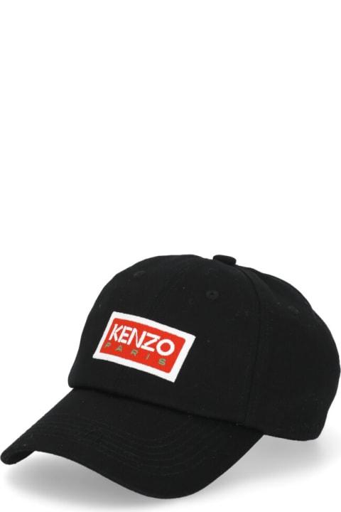 Hats for Men Kenzo Logo Baseball Cap