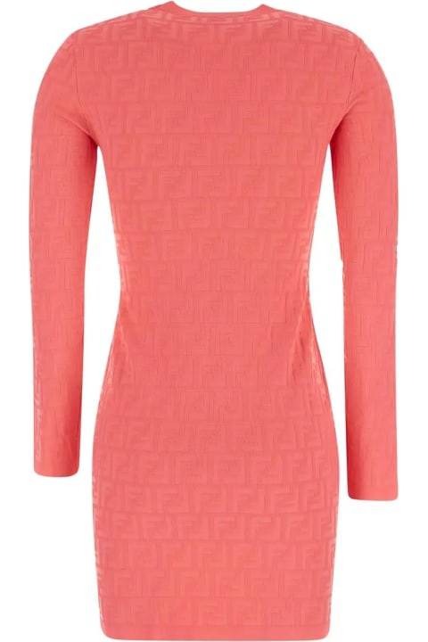 Ff Jacquard Mini Dress