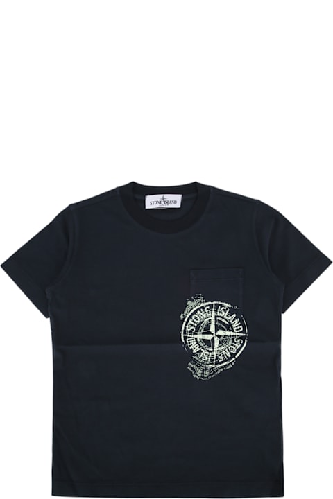 Stone Island Junior T-Shirts & Polo Shirts for Boys Stone Island Junior Ss T-shirt