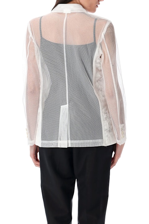 Homeware Comme des Garçons Semi-sheer Panelled Blazer