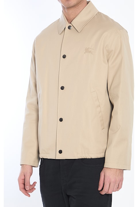 Burberry Clothing for Men Burberry Gabardine Jacket