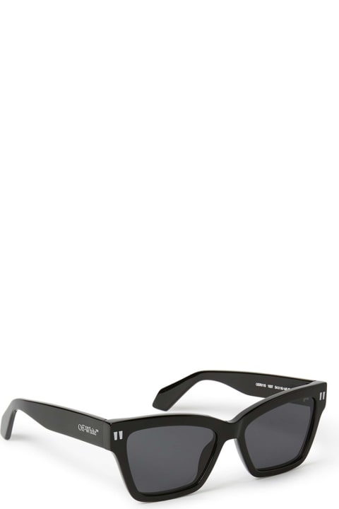 Off-White Eyewear for Women Off-White Oeri110 Cincinnati 1007 Black Sunglasses