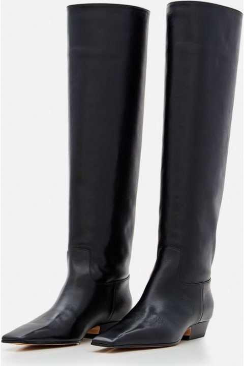 25mm Marfa Classic Leather Knee High Boot