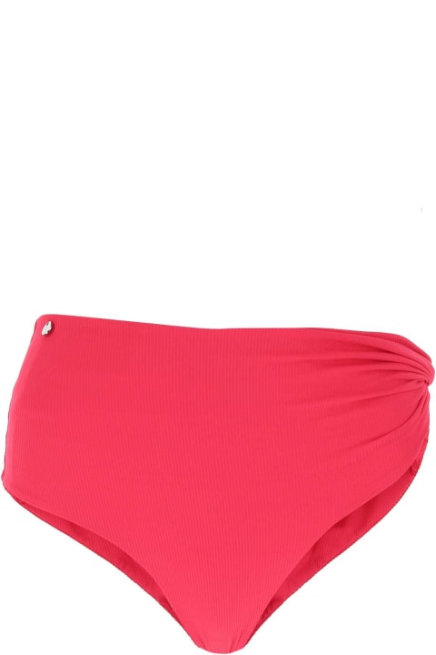 Swimwear for Women The Attico Fuchsia Stretch Nylon Bikini Bottom