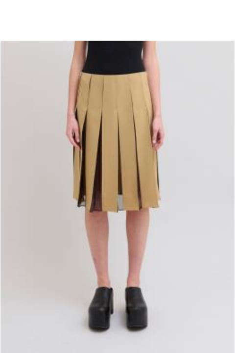 Skirts for Women Marni A-line Midi Pleated Skirt