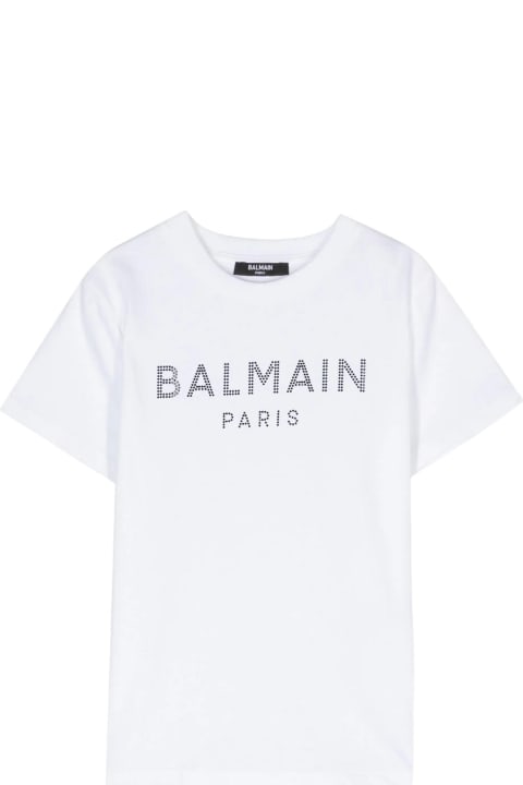 T-Shirts & Polo Shirts for Girls Balmain T Shirt