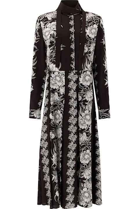 Homeware Valentino Garavani Floral Silk Dress
