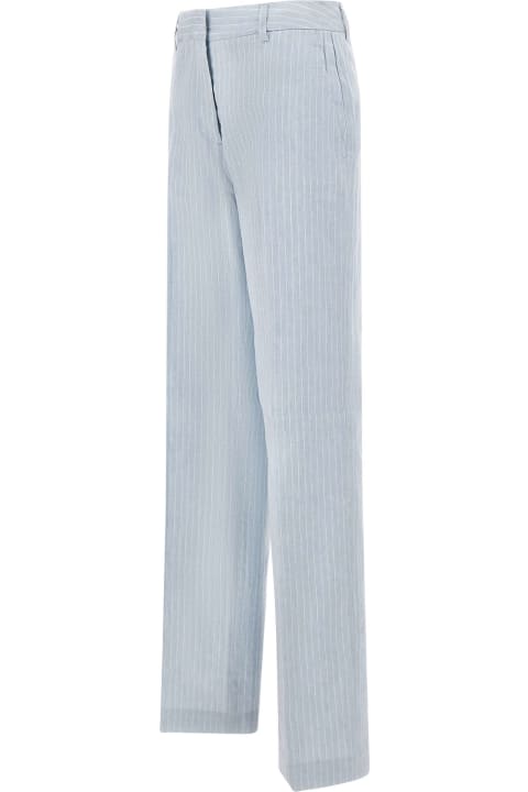 Fashion for Women Iceberg Linen And Cotton Trousers