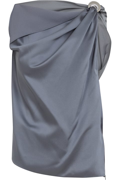 Lanvin ملابس علوية لـ السيدات Lanvin Arpège Ring Asymmetric Top