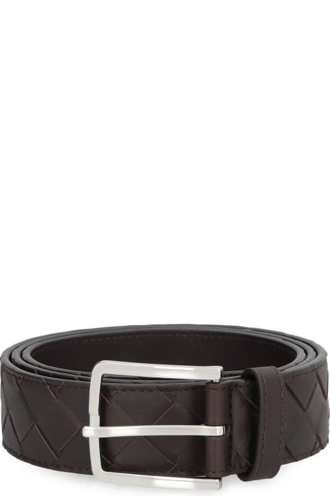 Belts for Men Bottega Veneta Intrecciato Belt