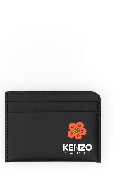 Kenzo Wallets for Men Kenzo Boke Flower Card Holder
