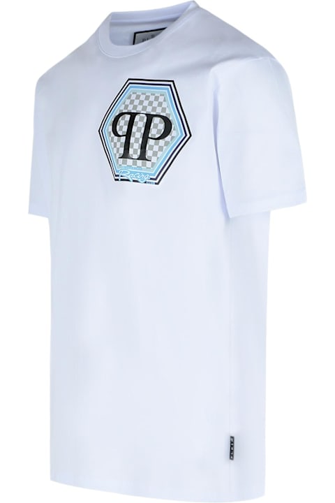 Homeware Philipp Plein White Cotton T-shirt