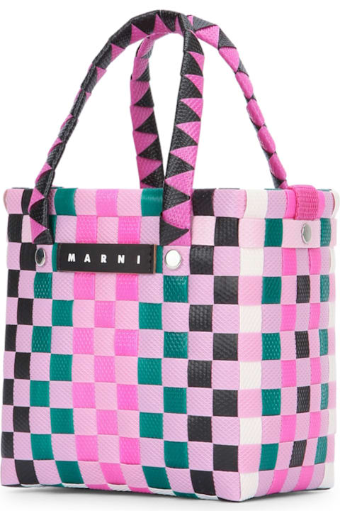 Marni for Kids Marni Mw55f Micro Basket Bag With Strap