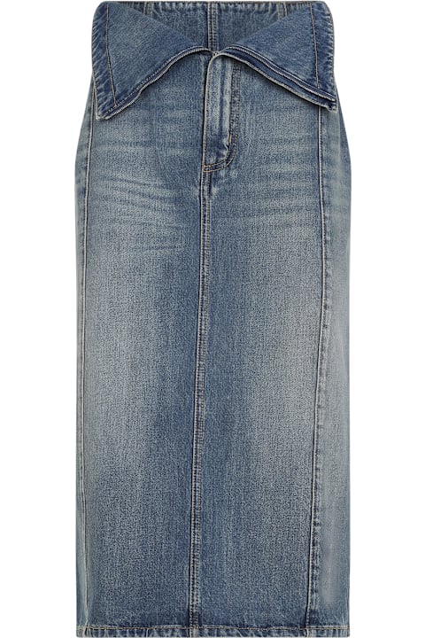 Homeware Alexander McQueen Cotton Midi Skirt