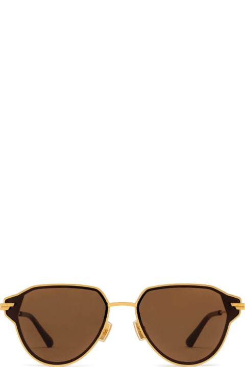 Bottega Veneta Eyewear Eyewear for Men Bottega Veneta Eyewear Bv1271s Gold Sunglasses