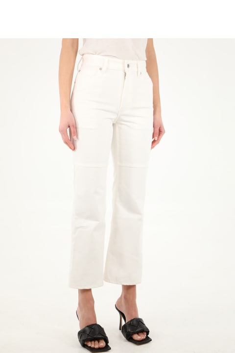 Fashion for Women Jil Sander White Denim Jeans