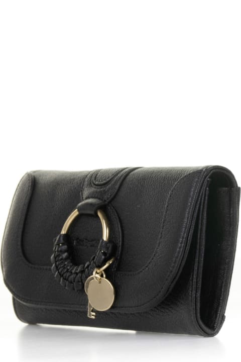 See by Chloé for Women See by Chloé Hana Black Leather Wallet