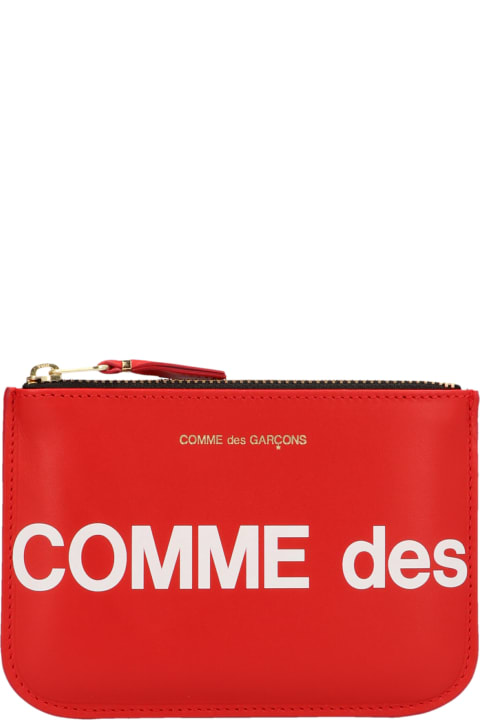 Comme des Garçons Wallet for Kids Comme des Garçons Wallet 'huge Logo' Purse