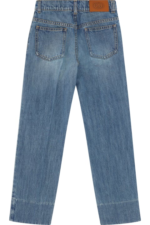 Gucci Kids Gucci Jeans For Boy
