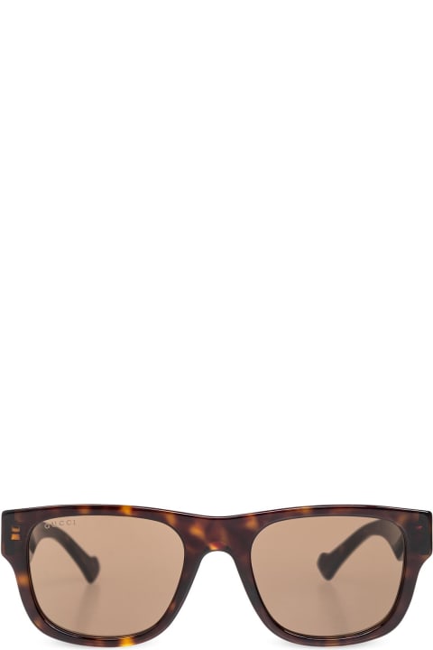 メンズ新着アイテム Gucci Eyewear Sunglasses With Logo