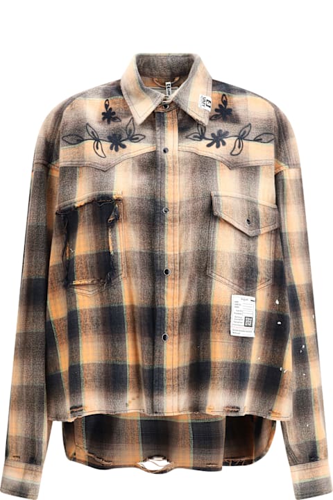 Mihara Yasuhiro for Women Mihara Yasuhiro Check Shirt