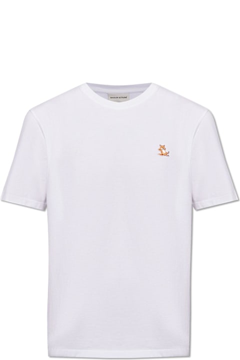 آخر صيحات الموضة من القسم الرجالي Maison Kitsuné Maison Kitsuné T-shirt With Logo