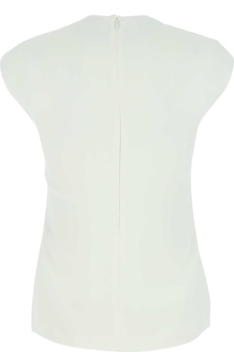 Topwear for Women Stella McCartney White Crepe Top