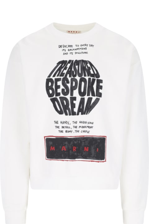 Marni Men Marni Maxi Print Sweatshirt