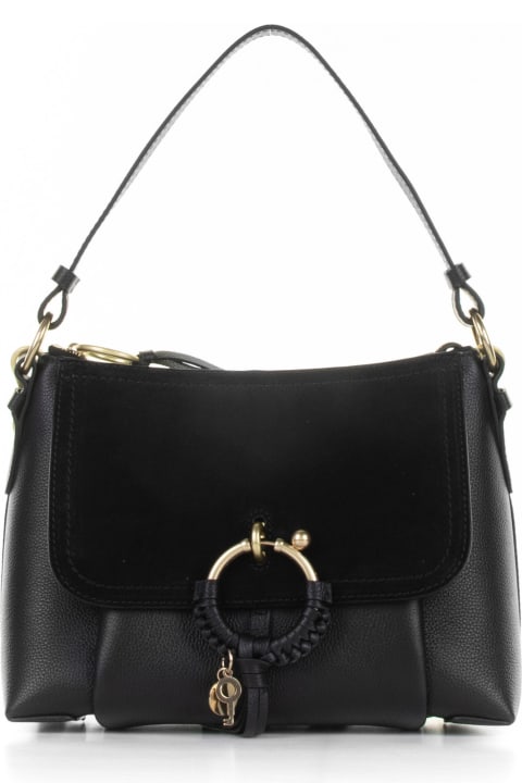 Fashion for Women See by Chloé Joan Shoulder Bag In Leather And Suede