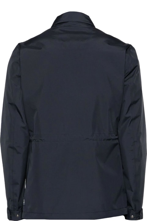 Herno Clothing for Men Herno Navy Blue Lightweight Jacket