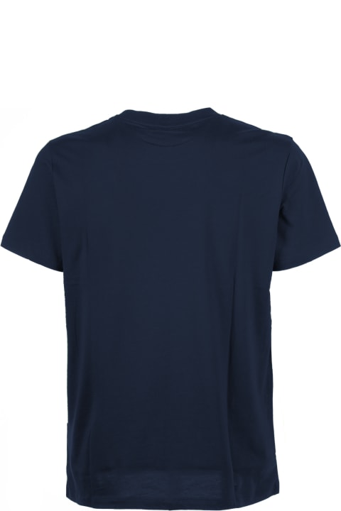 Peuterey Topwear for Men Peuterey Navy Blue T-shirt With Pocket