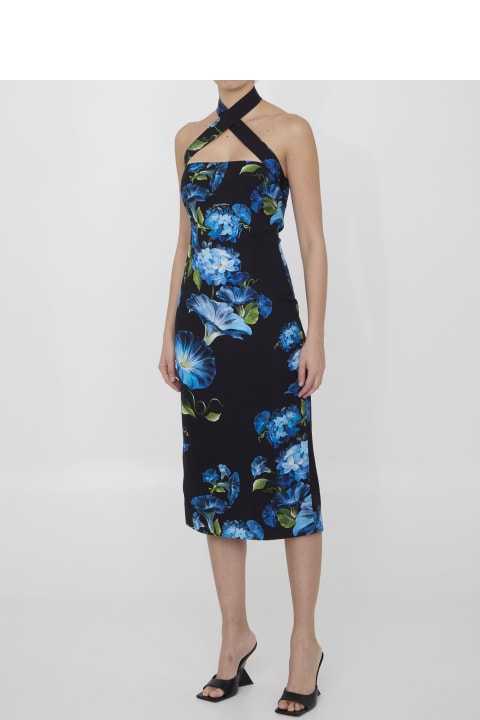 Dolce & Gabbana Clothing for Women Dolce & Gabbana Fiore Campanule Print Dress