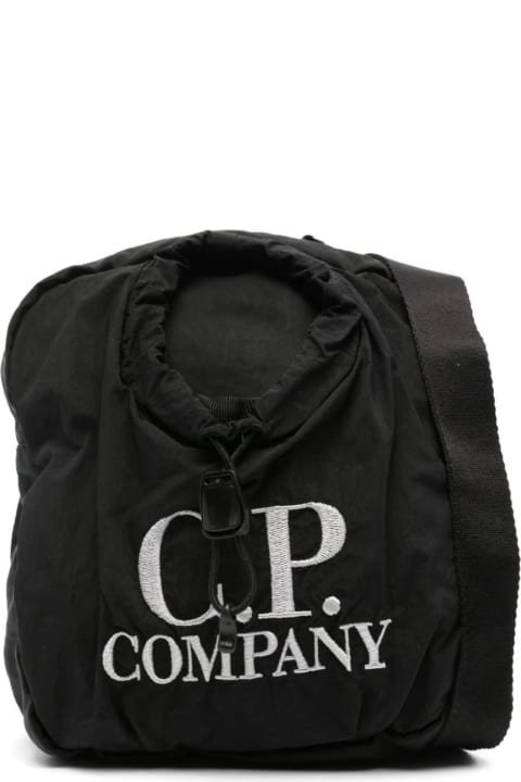 C.P. Company Undersixteen Men C.P. Company Undersixteen Shoulder Bag With Embroidery