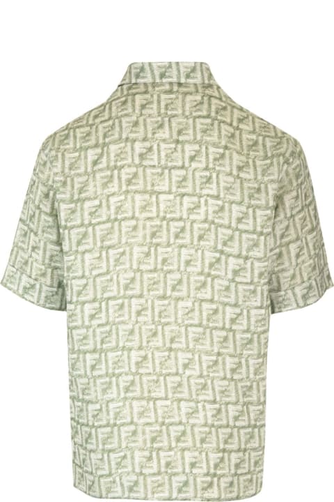 Fendi Sale for Men Fendi Linen Shirt