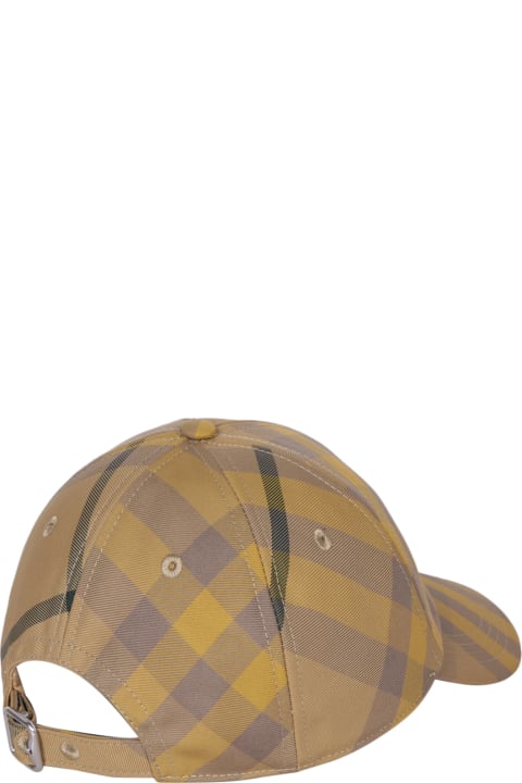 Hats for Men Burberry Bias Check Hat