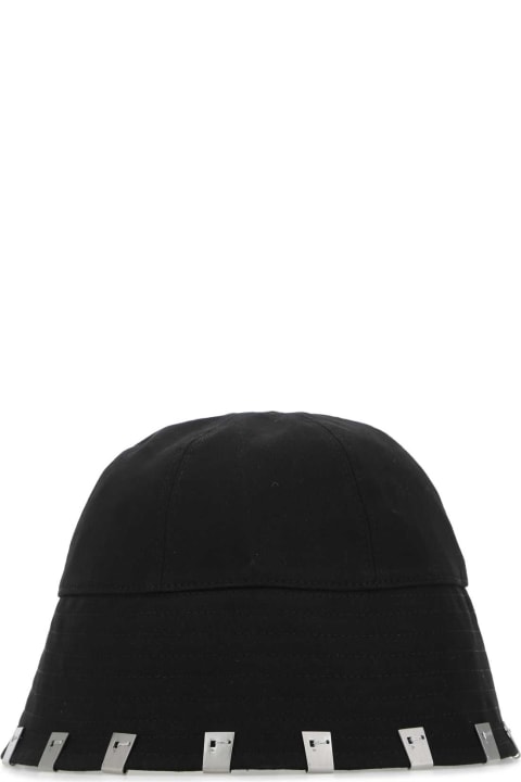 1017 ALYX 9SM Hats for Men 1017 ALYX 9SM Black Cotton Hat