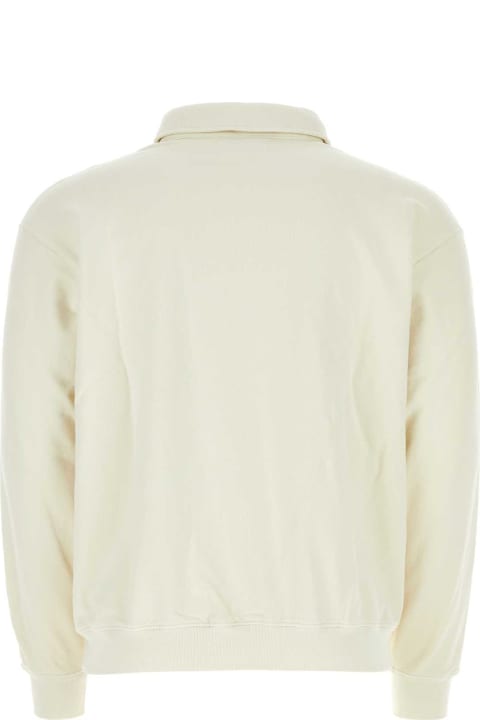 The Harmony Topwear for Men The Harmony Ivory Cotton Polo Shirt