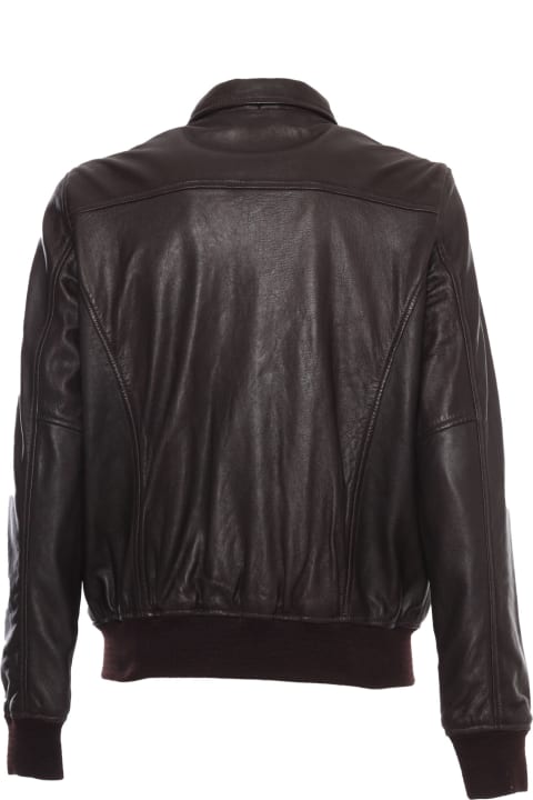メンズ Schott NYCのウェア Schott NYC Black Leather Jacket