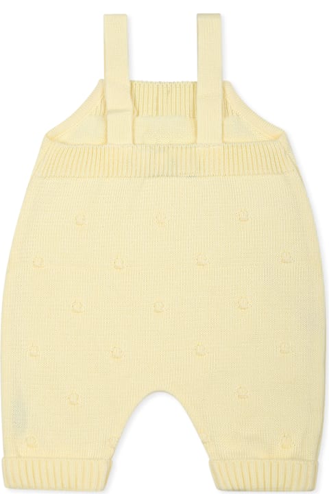 خصم على رُضع أولاد Little Bear Yellow Dungarees For Baby Boy With Polka Dots