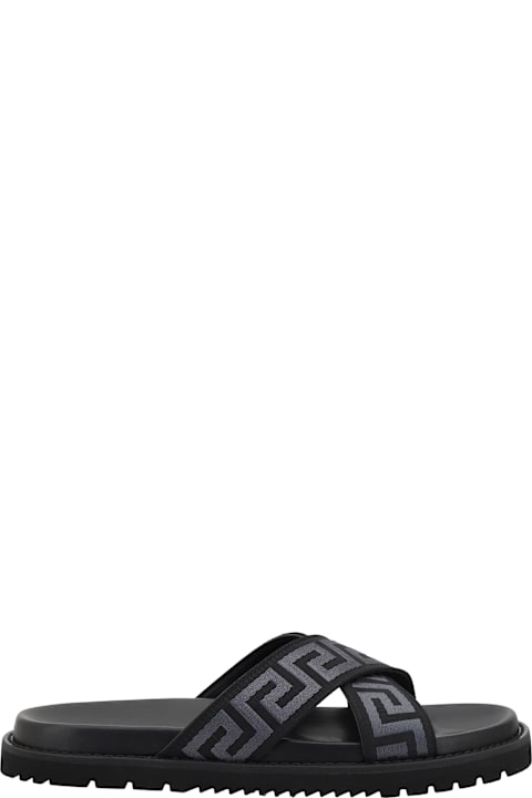 Versace Other Shoes for Men Versace Greca Pattern Sandals