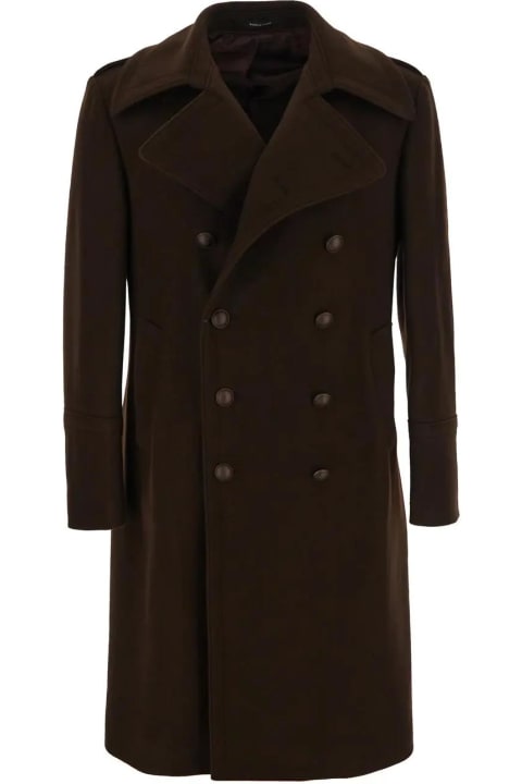 Tagliatore Coats & Jackets for Men Tagliatore Junkers Double-breasted Coat