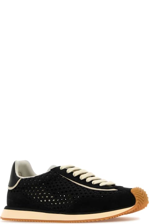 Dolce & Gabbana Sneakers for Men Dolce & Gabbana Black Fabric Sneakers