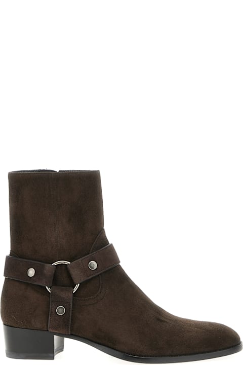 Saint Laurent Boots for Men Saint Laurent 'wyatt' Ankle Boots