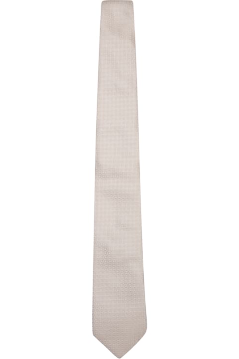 Ties for Men Brunello Cucinelli Jacquard Micro-pattern Tie