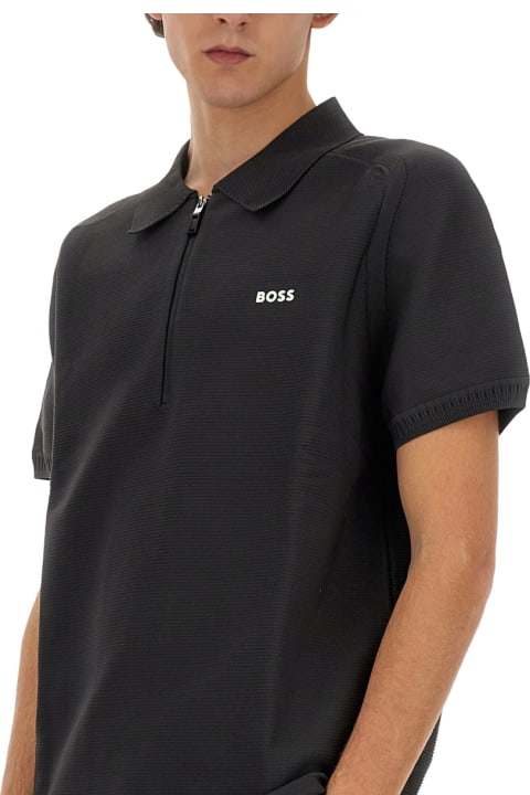 Hugo Boss Topwear for Men Hugo Boss Zip Polo.