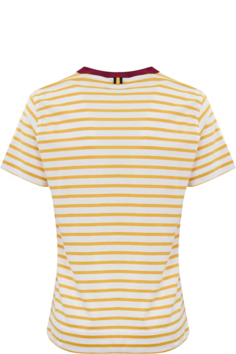 K-Way Topwear for Women K-Way Emeli Striped T-shirt