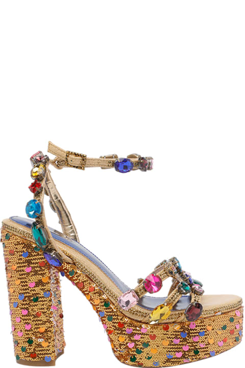 Kurt Geiger Kensington Jewel Platform Pumps