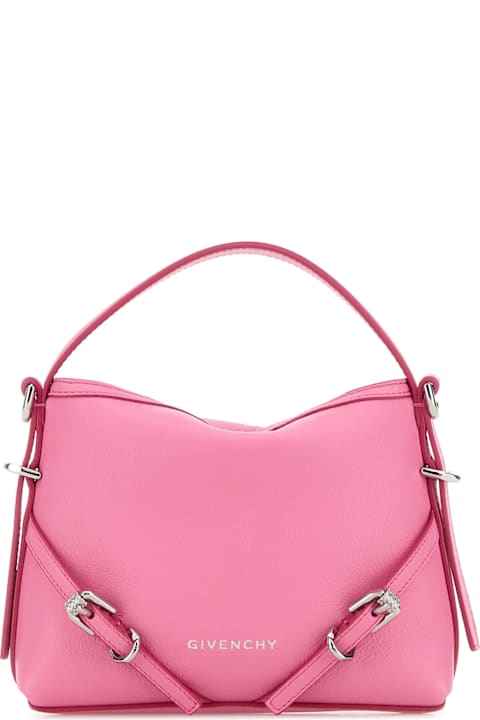 Givenchy حقائب الكتف لـ السيدات Givenchy Pink Leather Nano Voyou Handbag