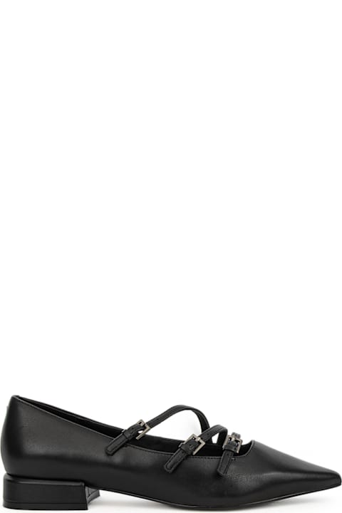 Bruno Premi Shoes for Women Bruno Premi Black Leather Ballerina