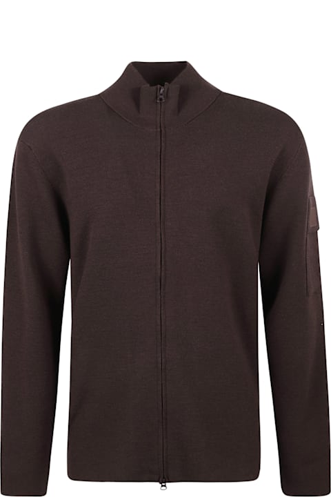 C.P. Company سترات لـ القسم الرجالي C.P. Company Full Zip High-neck Knit Cardigan